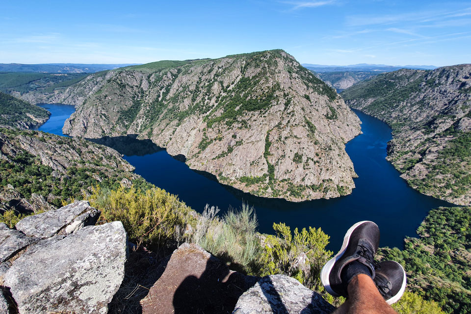 Miradoiro de Vilouxe en Nogueira de Ramuín